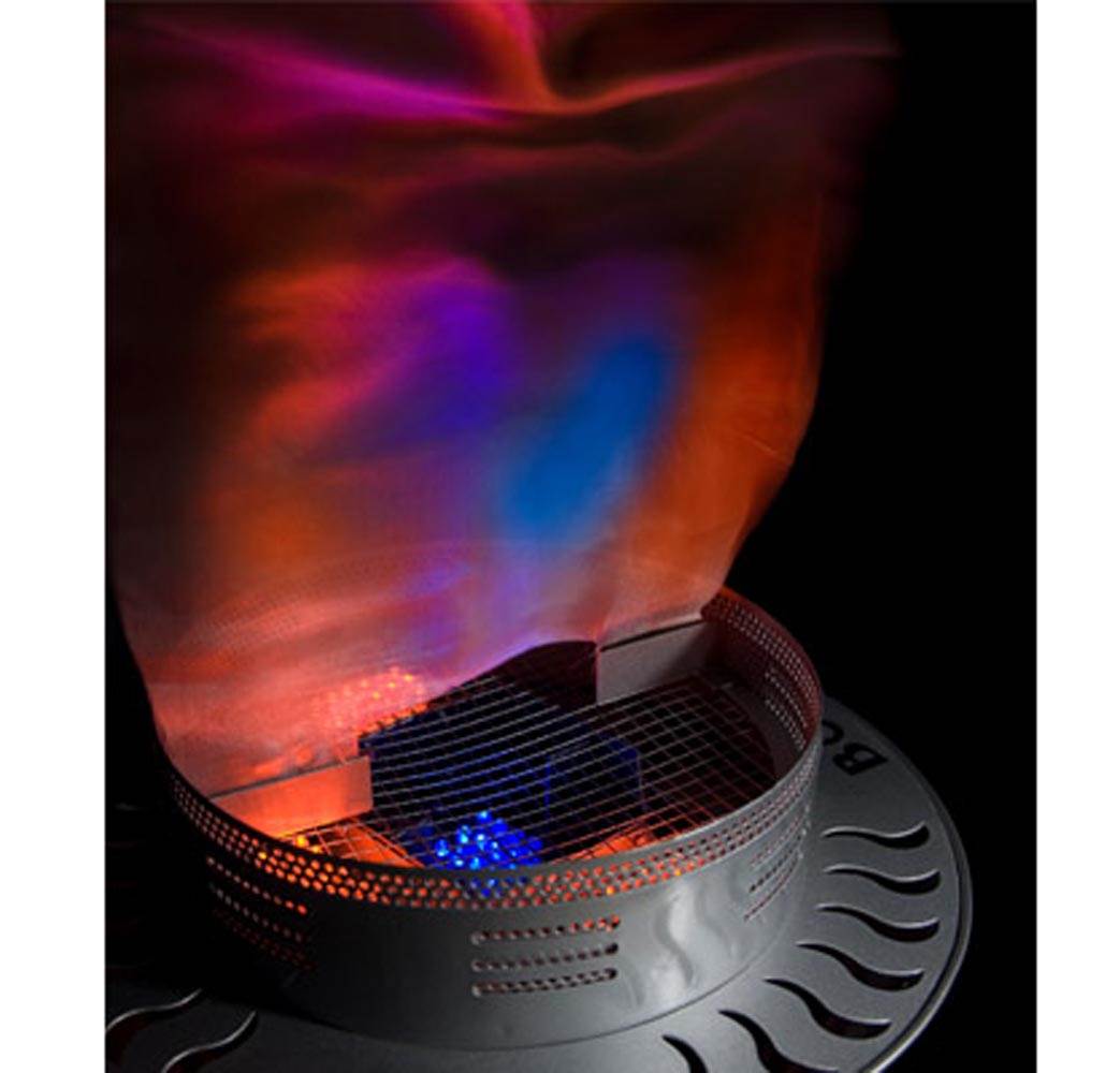NEW! Chauvet BOB LED DJ Club Simulated No Heat Fire Flame Simulator Light Effect