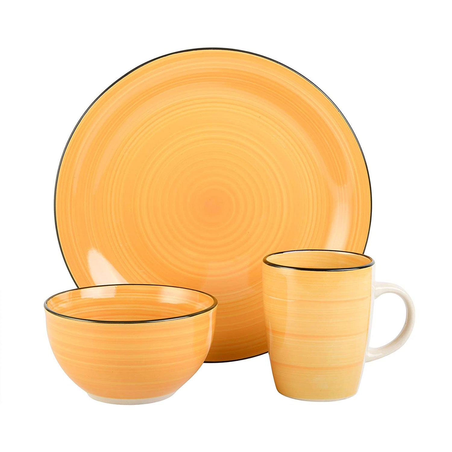Gibson Home 95631.12RM Color Vibes 12 Piece Dinnerware Set (Open Box)