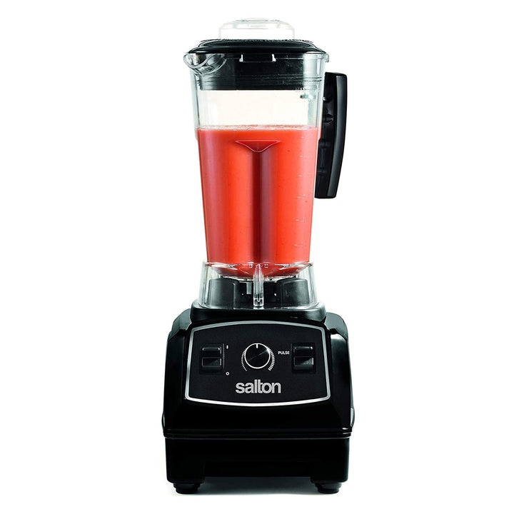 Salton Power 2 Liter 8 Blade Vortex Jar Table Top Blender, Black (Open Box)