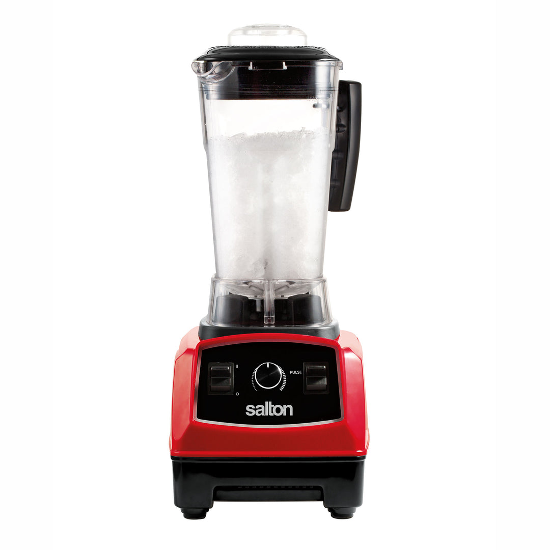 Salton Power 2Lt 1500W 8 Blade Vortex Jar Table Top Blender, Red (Open Box)