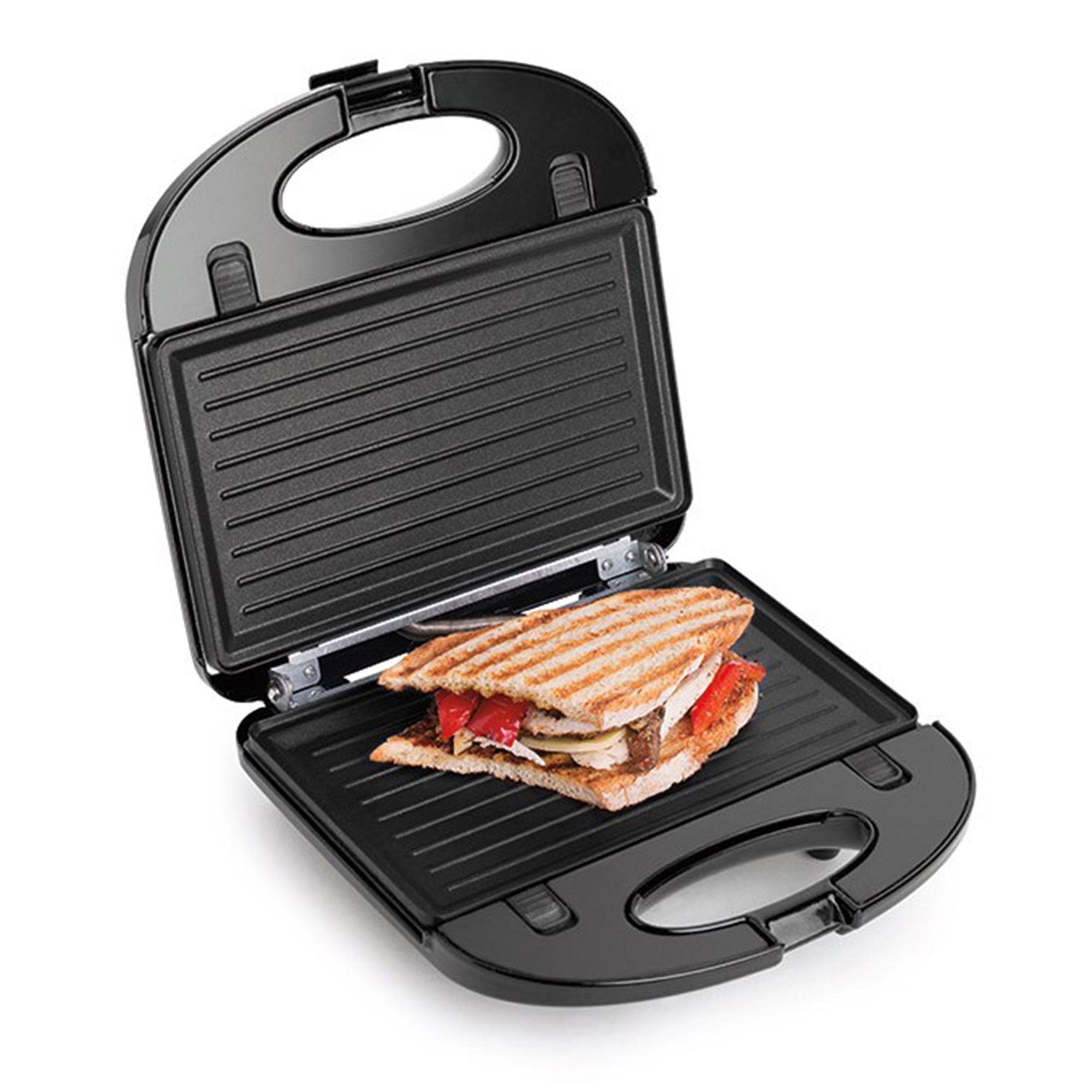 Salton SM1543 3 In 1 Non Stick Grill Sandwich & Waffle Maker, Stainless Steel - VMInnovations