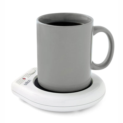 Electric Coffee Mug and Hot Tea Cup Warmer with Non Slip Feet, (Open Box)