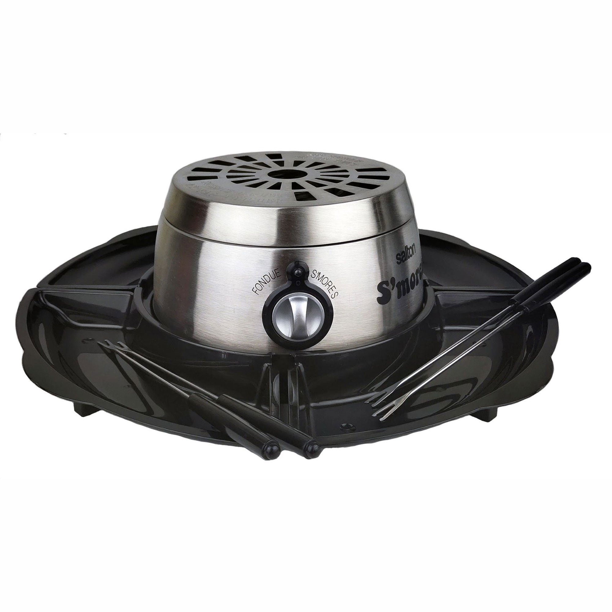 Salton Indoor Electric S'more and Fondue Maker with 4 Roasting Forks (Used) - VMInnovations