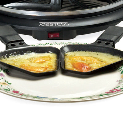 Salton Compact Party Grill w/ 6 Spatulas and 6 Non Stick Grilling Pans(Open Box) - VMInnovations