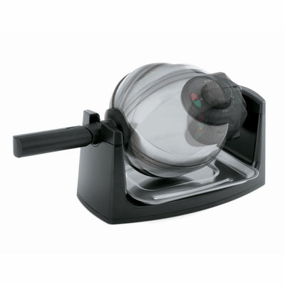 Salton WM1082 Countertop Rotary Belgian Waffle Maker, Stainless Steel/Black