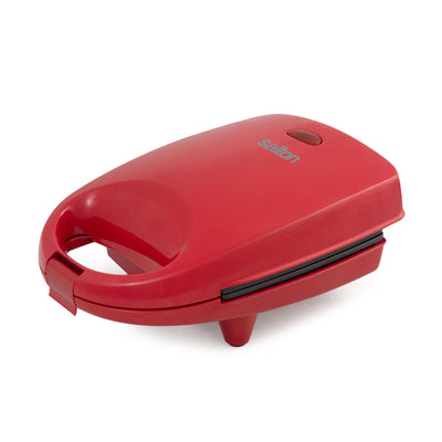 Salton Treats Waffle Bowl Maker w/ Cord Wrap And Indicator Lights Red (Open Box)