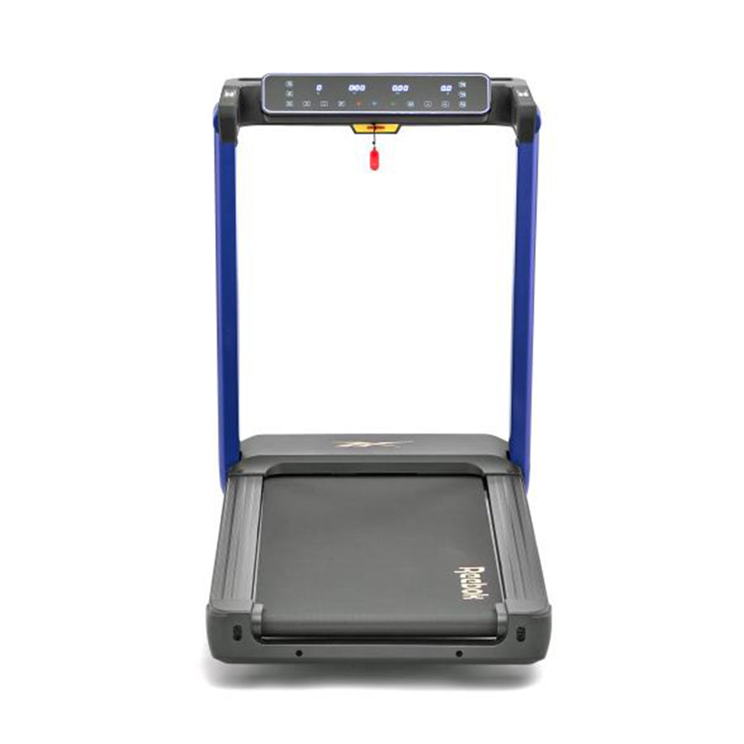 Reebok Adjustable Floatride Home Treadmill w/ Eco Kinetic Motor, Blue(For Parts)