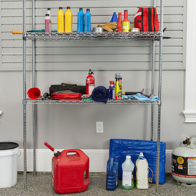 Rubbermaid 48 & 8 Gal Lockable Latch Storage Box Tote Bundle (Open Box) - VMInnovations