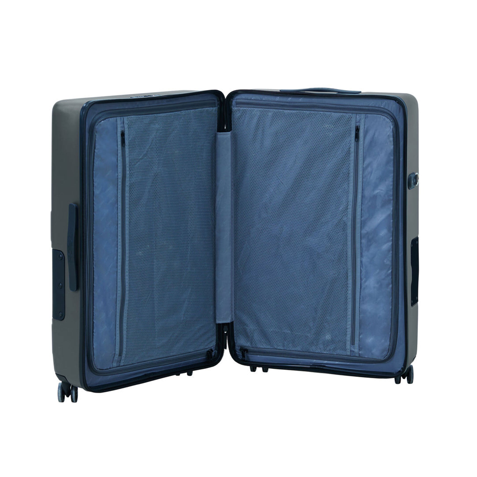 TACH V3 3 Piece Hard Shell Rolling Suitcase Luggage Set w/ Wheels, Gray (Used) - VMInnovations
