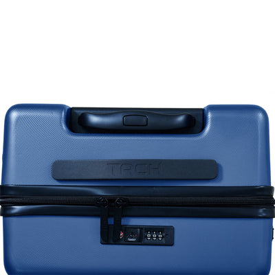 TACH V3 3 Pc Hard Shell Rolling Suitcase Luggage Set, Midnight Blue (Open Box) - VMInnovations