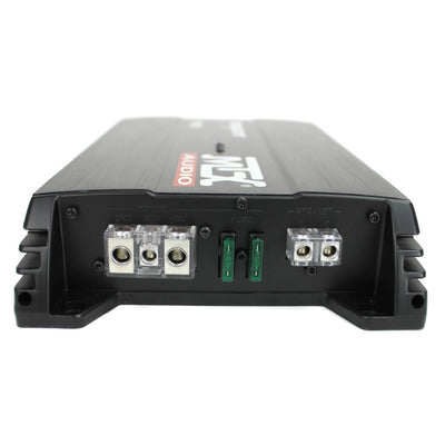 MTX 12" Dual Loaded Car Subwoofer w/ Sub Box, Amplifier, & QPower Wiring Amp Kit - VMInnovations
