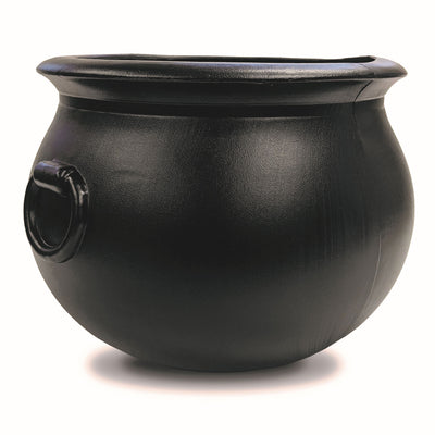 Union Products 16" Witch Cauldron Spooky Halloween Decoration, Black (Open Box)