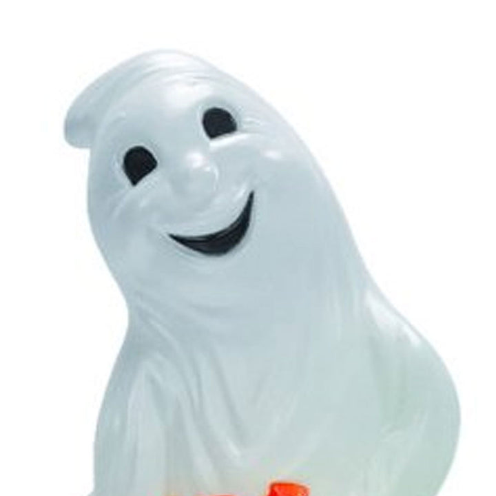 Union Products Light Up Ghost and Pumpkin Halloween Outdoor Decoration (Used)