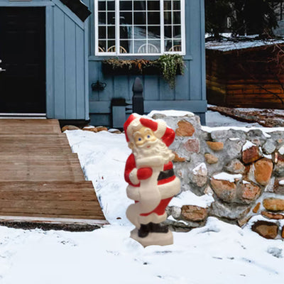 Union Products 43" Tall Santa Claus Light Up Statue Holiday Decor (Open Box)