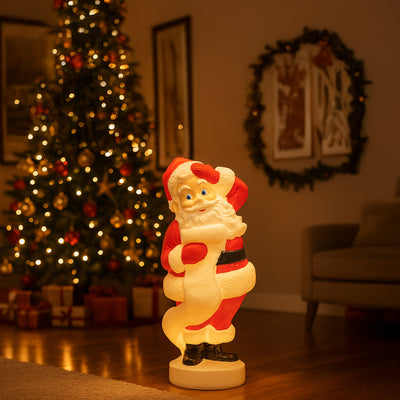 Union Products 75180 43" Tall Santa Claus Light Up Statue Holiday Festive Decor
