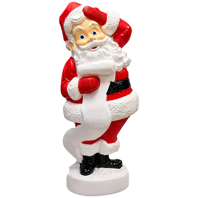 Union Products 75180 43" Tall Santa Claus Light Up Statue Holiday Festive Decor