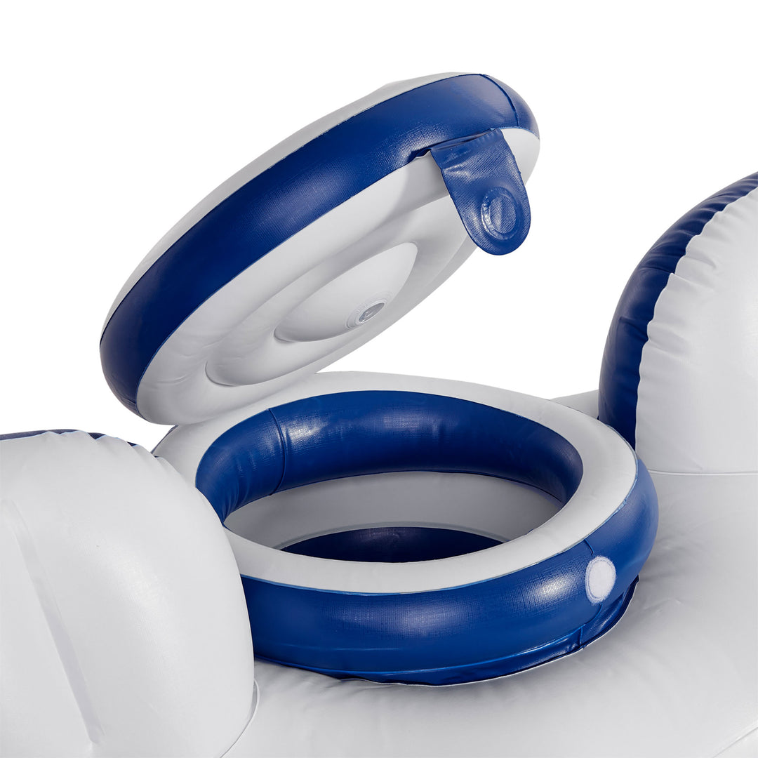 Intex River Run II 2 Person Water Tubes Outdoor Pool Lake Floating Raft Lounger