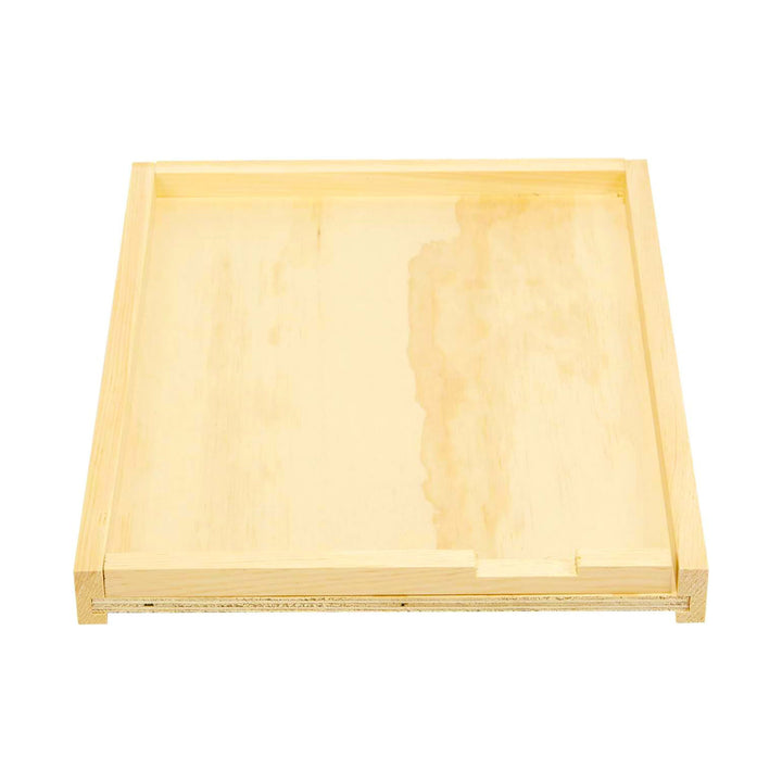 Little Giant Beekeeping Bee Hive Solid Pine and Plywood Bottom Board, Brown - VMInnovations