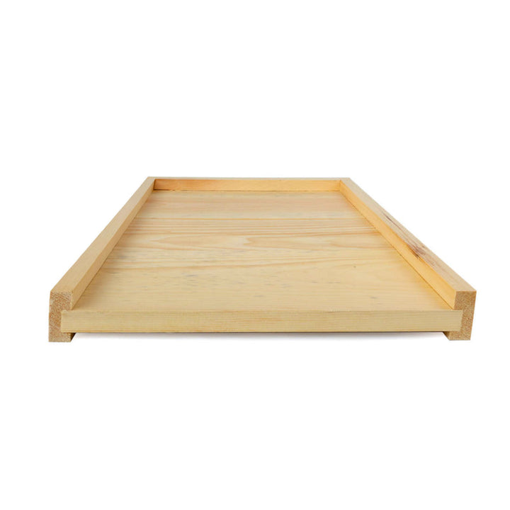 Little Giant Beekeeping Bee Hive Solid Pine and Plywood Bottom Board, Brown - VMInnovations