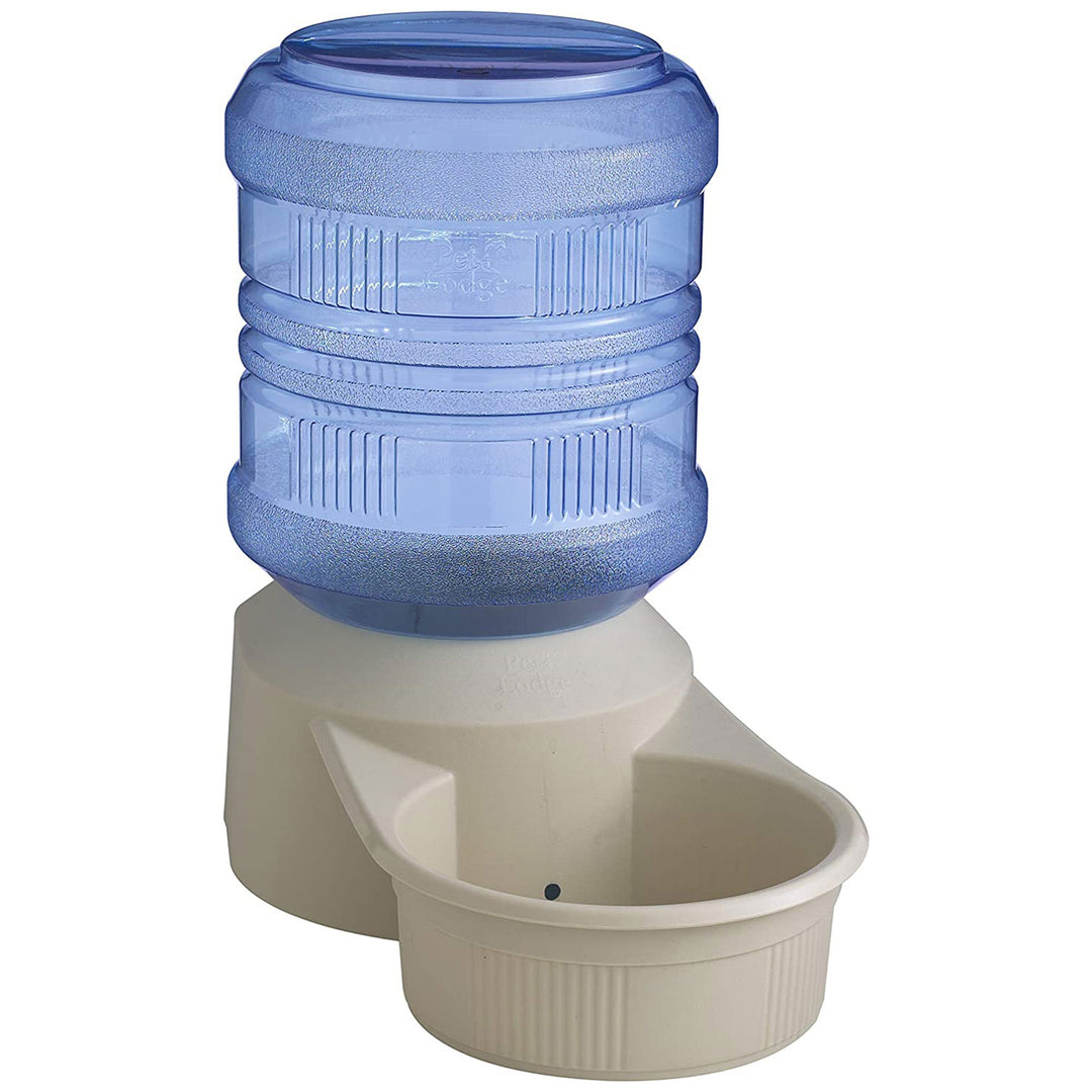 Little Giant Deluxe Indoor Outdoor Automatic Pet Water Tower Dispenser(Open Box)