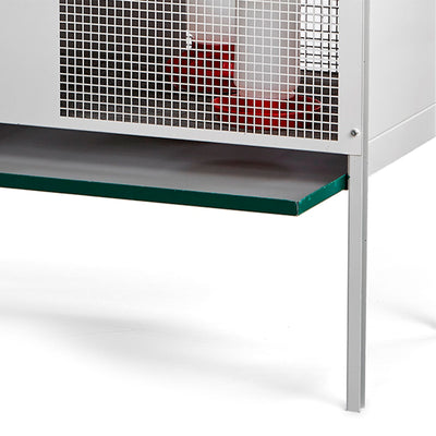 Little Giant Galvanized Steel Chick Brooder Box Enclosure with Litter Pan (Used) - VMInnovations