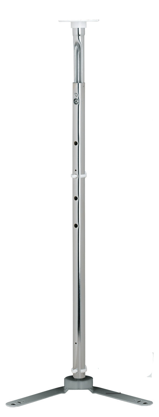 Rev-A-Shelf 18'' Lazy Susan Pie-Cut Polymer Two-Shelf, White, LD-2942-18-11-1 - VMInnovations