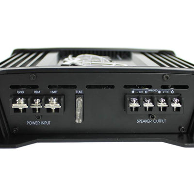 Lanzar HTG237 1000W Mono MOSFET Car Audio Power Amplifier Amp Stereo with 2 Ohm