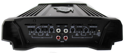 LANZAR HTG447 2000W Bridgeable 4 Channel MOSFET Car Audio Amplifier Power Amp