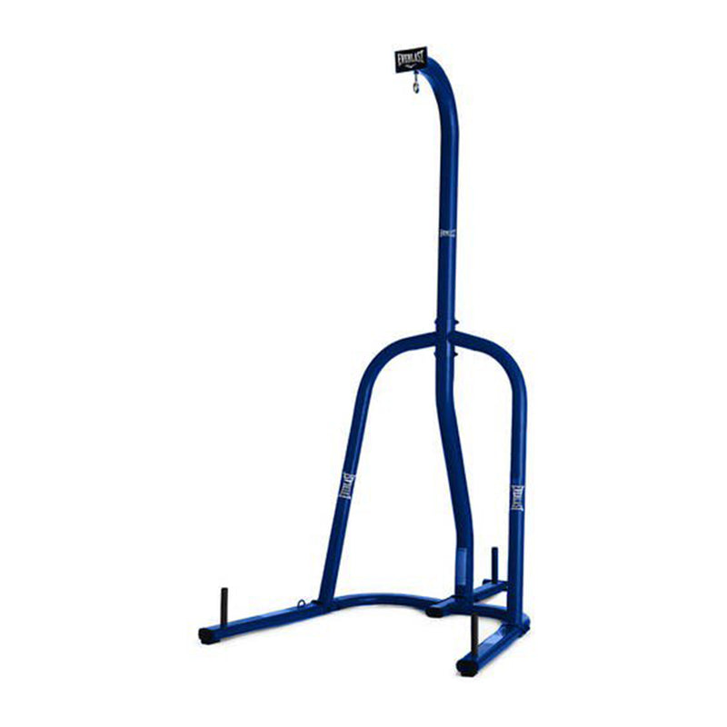 Everlast Single Station Powder Coated Steel 100 Pound Punching Bag Stand, Blue