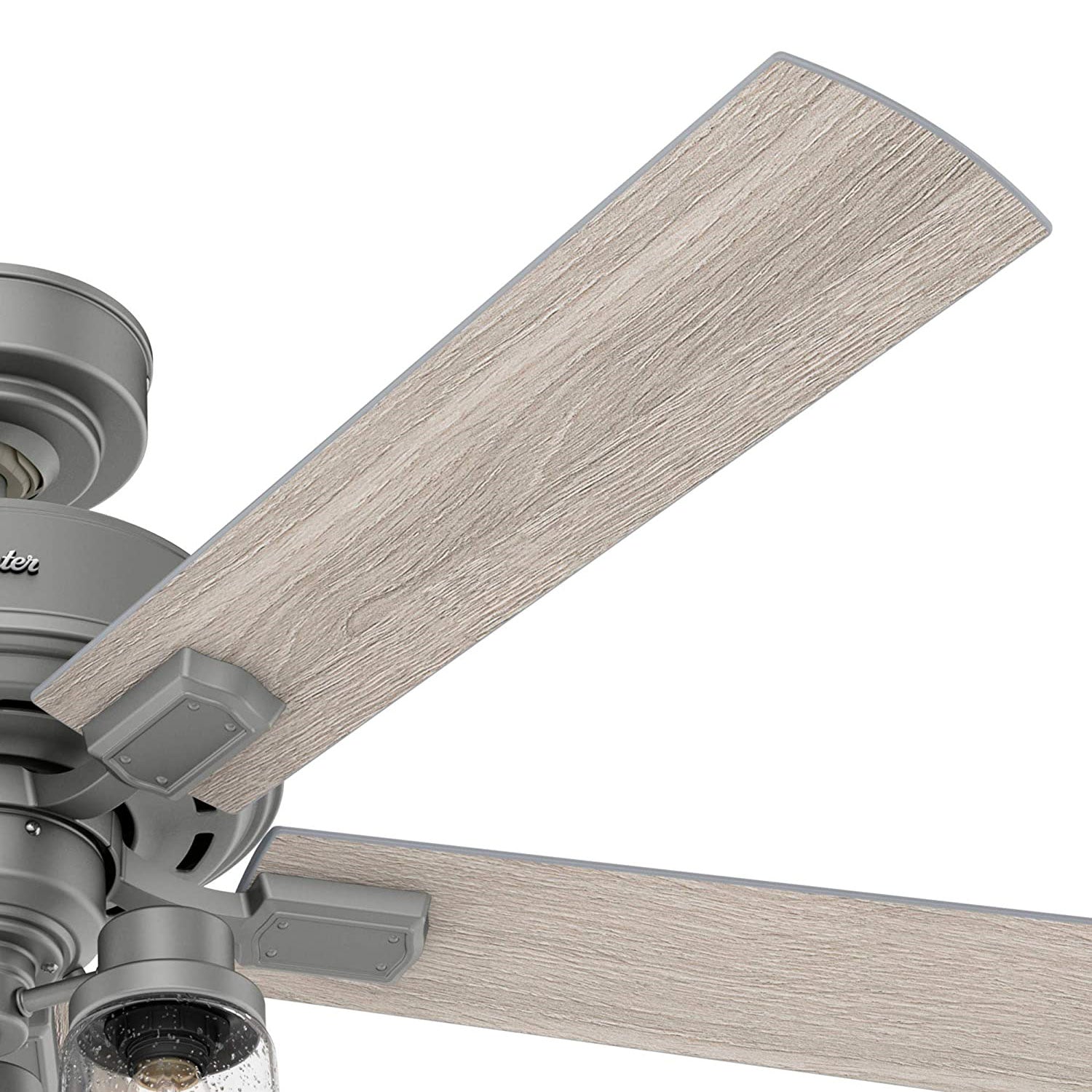 Hunter Fan Company Hartland 52" Indoor Home Low Profile Ceiling Fan w/ LED Light