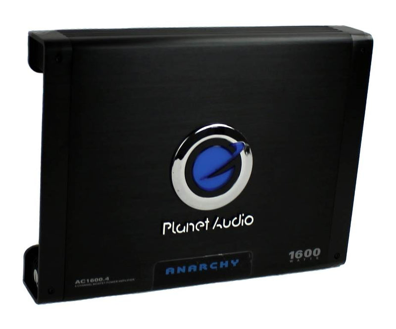 Planet Audio AC1600.4 1600W 4 Channel Car Amplifier Power Amp+Remote AC16004
