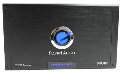 Planet Audio AC2400.4 2400W 4 Channel Car Power Amplifier Amp AC24004+Remote