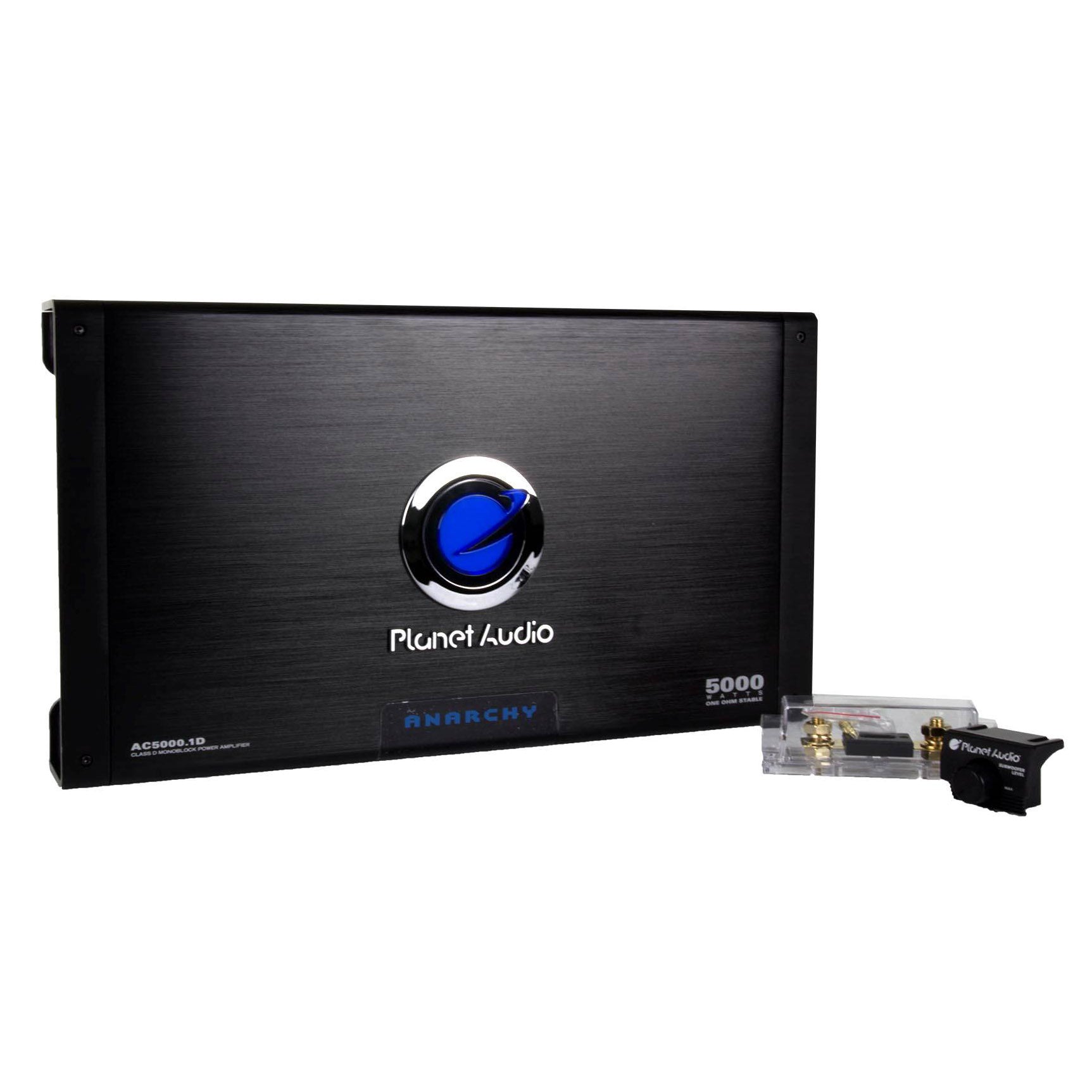 Planet Audio AC5000.1D 5000W Mono Class D MOSFET Power Car Amplifier w/ Remote