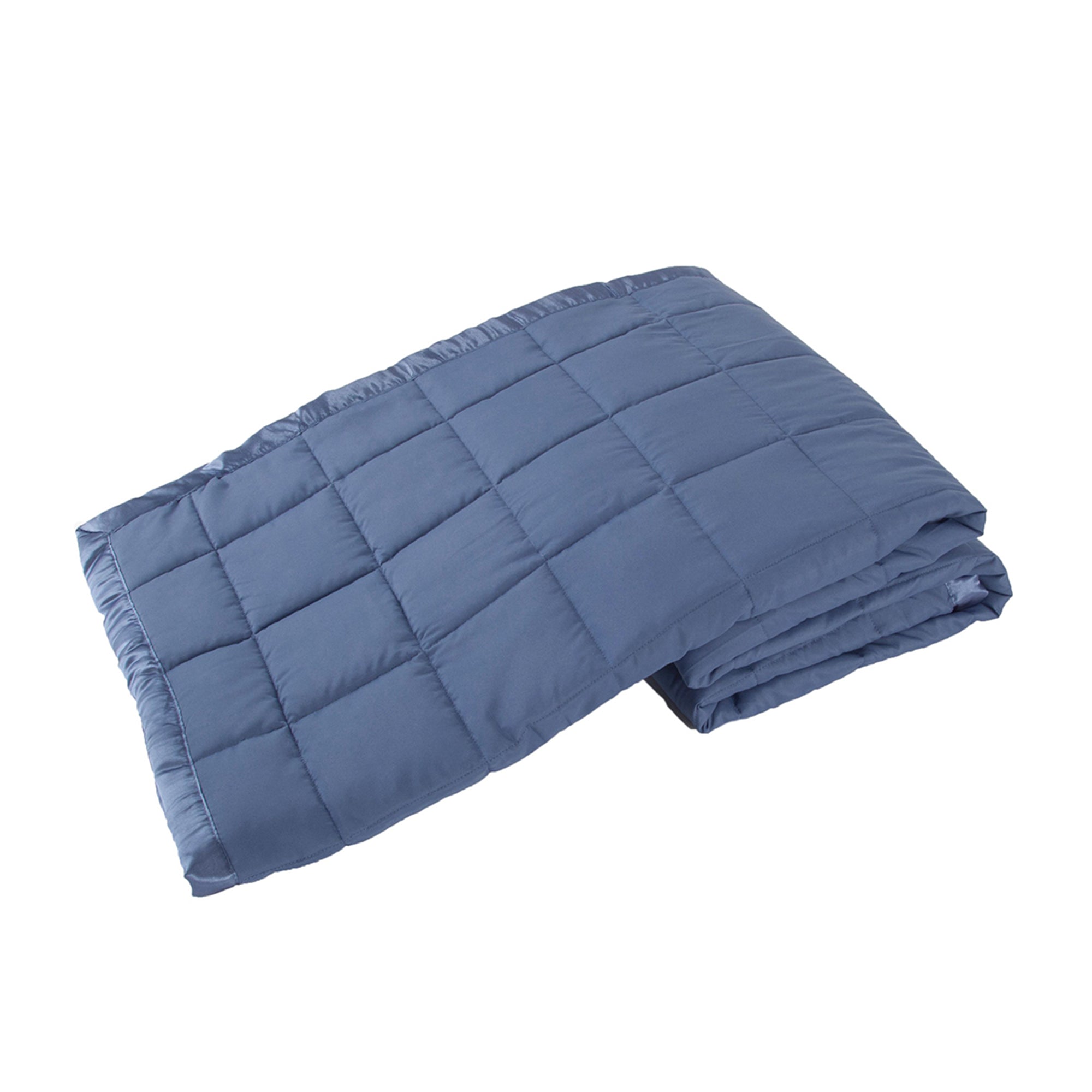 Elite Home 108 x 90 Inch Cozy Nights Down Blanket, King, Medium Blue (Used)
