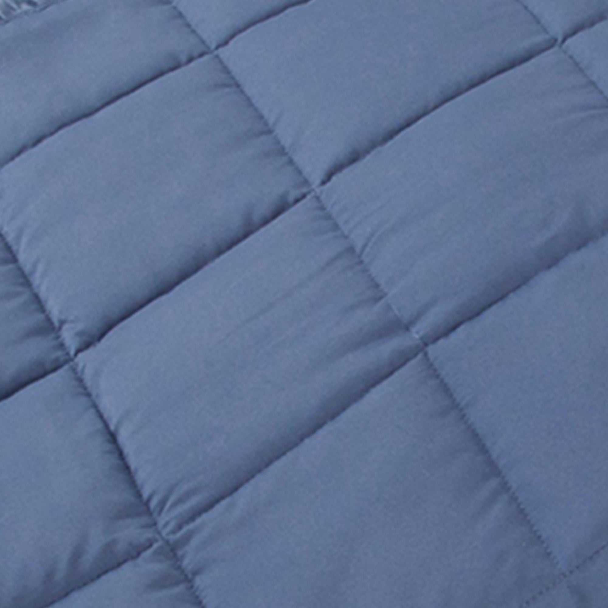 Elite Home 108 x 90 Inch Cozy Nights Down Blanket, King, Medium Blue (Used)