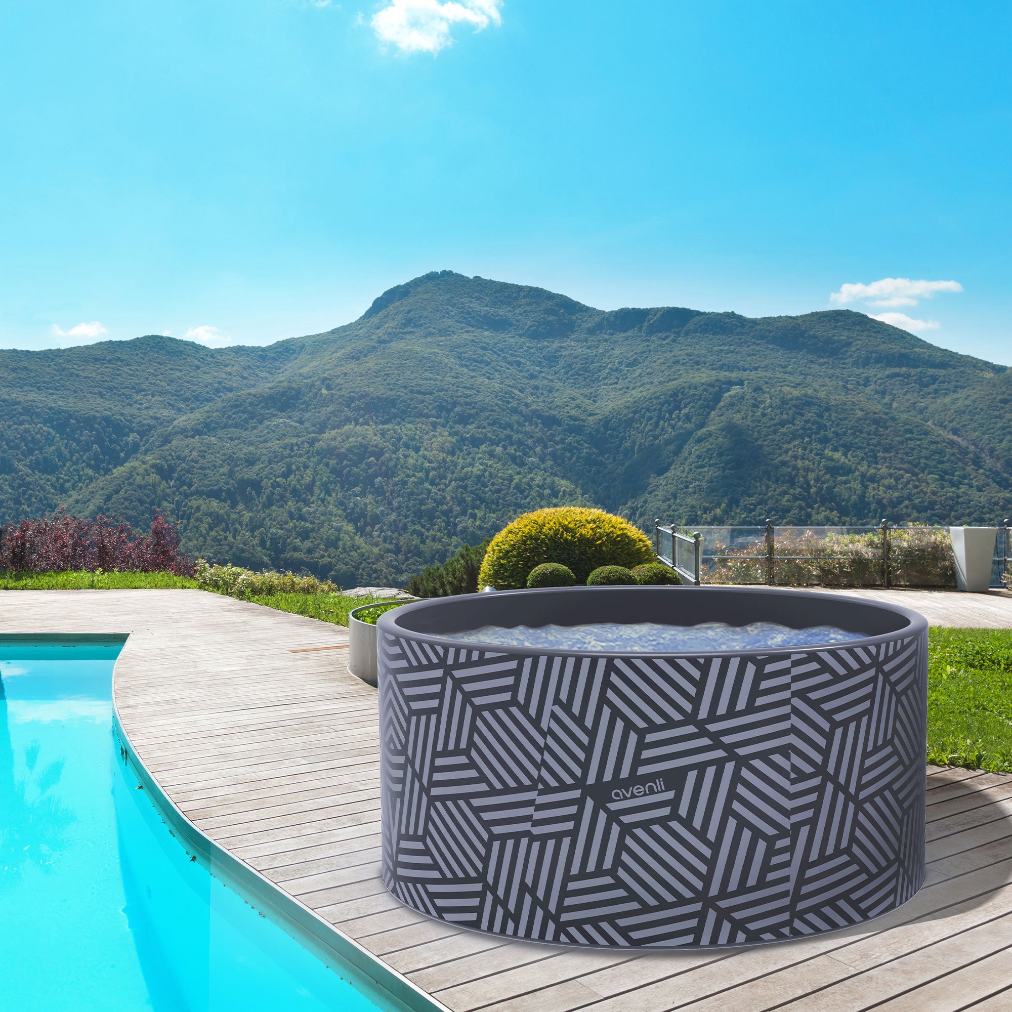 JLeisure Avenli 800L 57in 4 Person Inflatable Hot Tub Victory Spa (For Parts) - VMInnovations