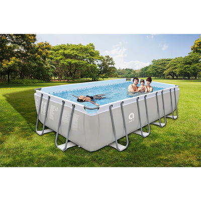 JLeisure 17776 18 x 10 Foot Above Ground Rectangular Swimming Pool (For Parts) - VMInnovations