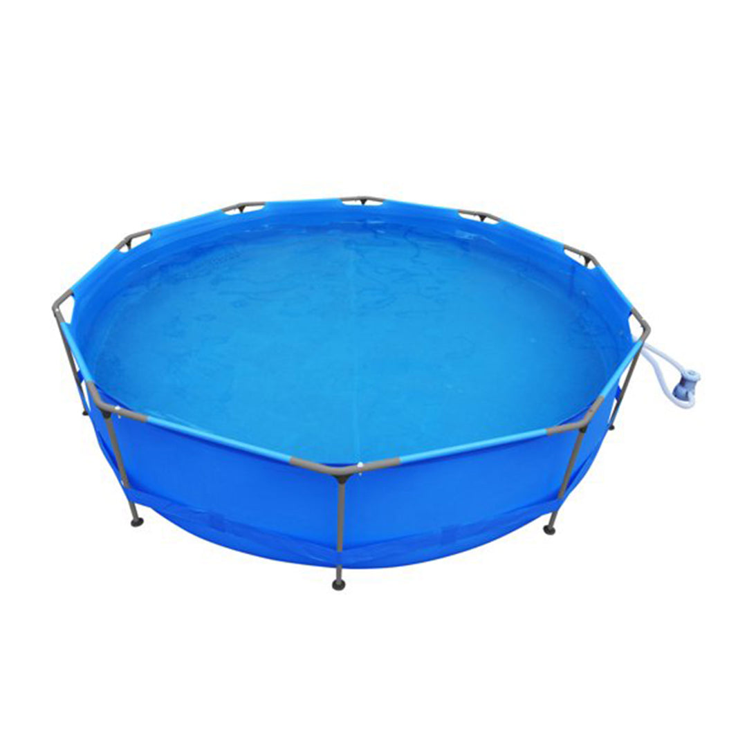 JLeisure Avenli Frame Round 9 Foot Wide 30 In Tall 1,158 Gal  Pool (Open Box)