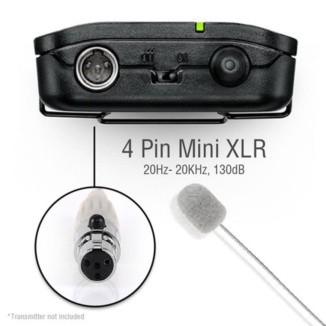 PYLE PMEMS10 In-Ear XLR Omni-Directional Microphone for Shure System (8 Pack) - VMInnovations