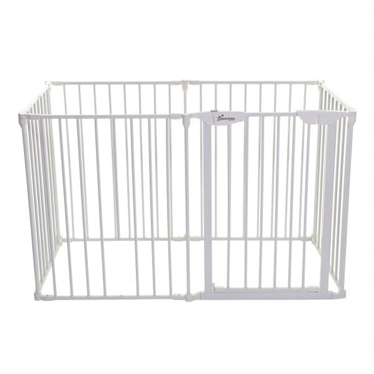 Dreambaby L2020BB Mayfair Converta 147.5 Inch 3 in 1 Baby Gate Playpen, White - VMInnovations