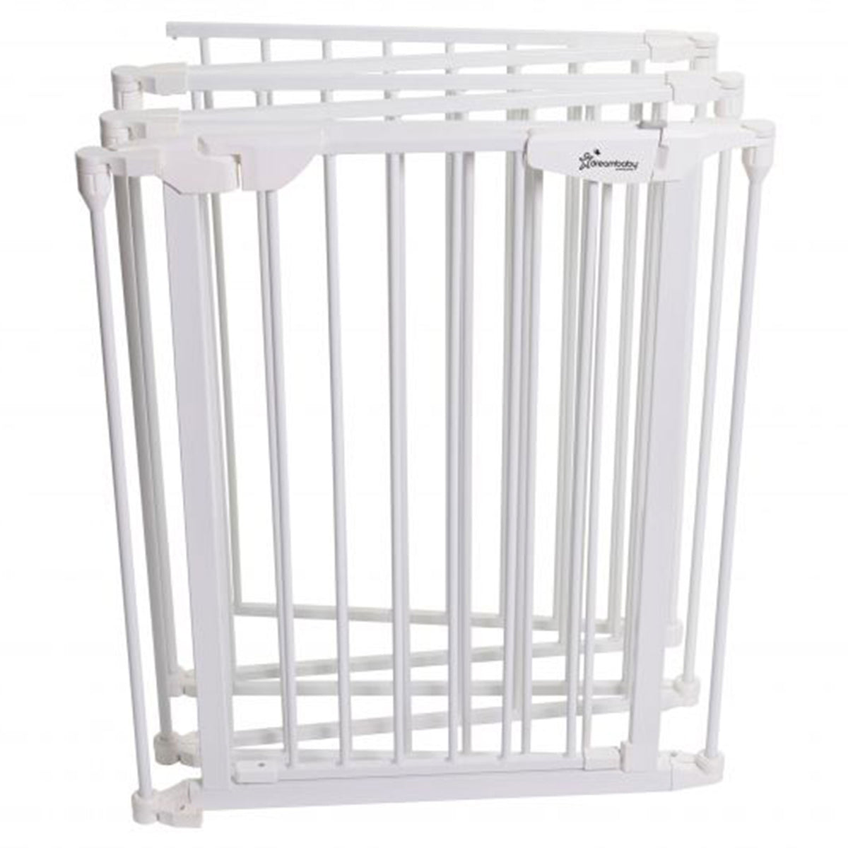 Dreambaby L2020BB Mayfair Converta 147.5 Inch 3 in 1 Baby Gate Playpen, White - VMInnovations