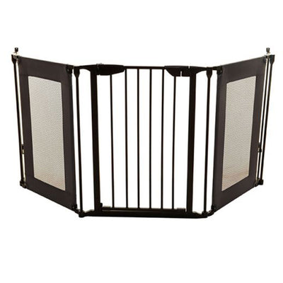 Dreambaby L2060BB Denver Adapta 79 Inches Baby Safety Gate Mesh Barrier, Black - VMInnovations