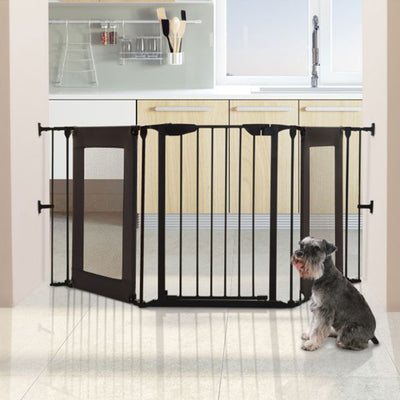 Dreambaby L2060BB Denver Adapta 79 Inches Baby Safety Gate Mesh Barrier, Black - VMInnovations