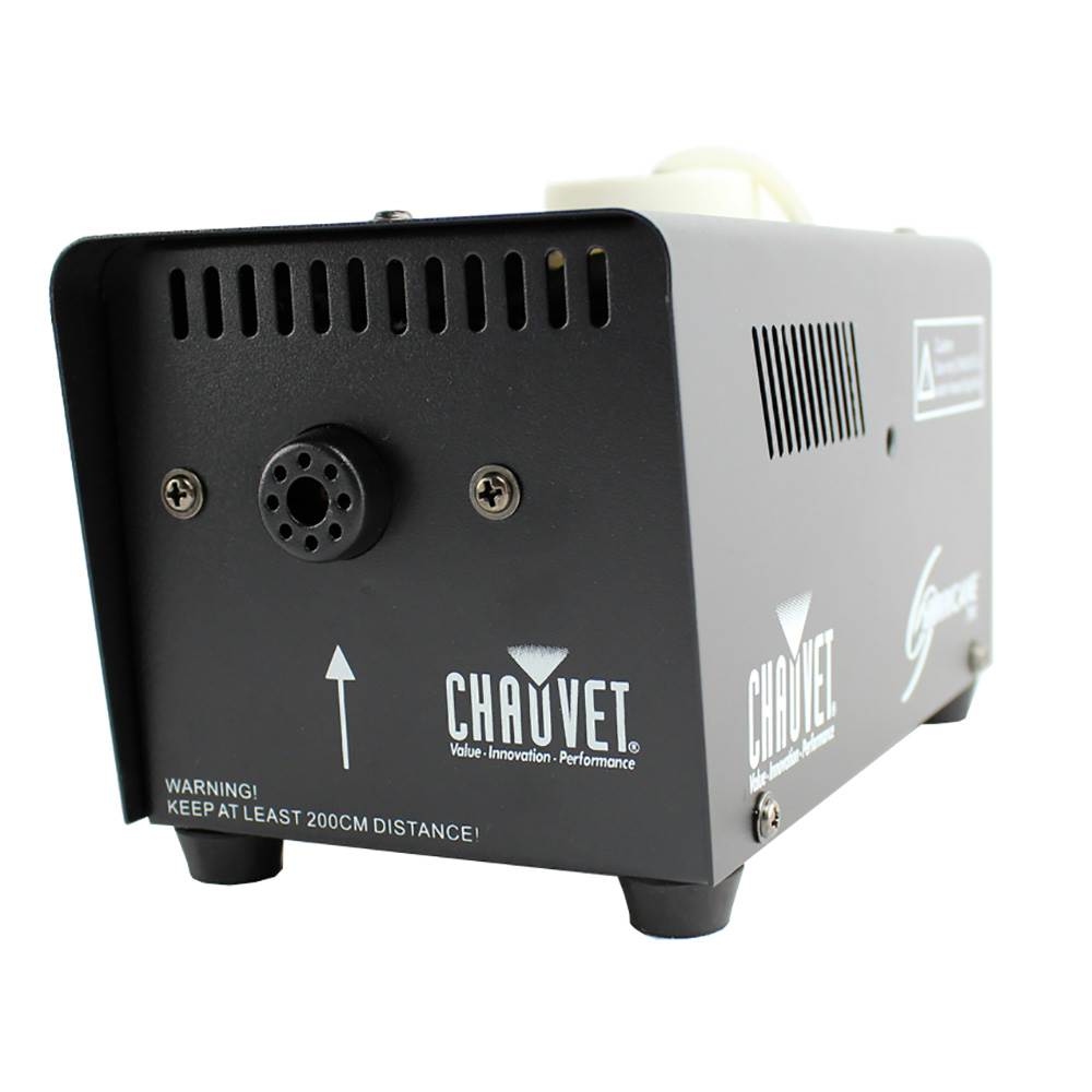 Chauvet DJ Hurricane Pro Fog Smoke Machine with Fog Fluid and Remote (4 Pack)