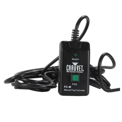 Chauvet DJ Hurricane Pro Fog Smoke Machine with Fog Fluid and Remote (4 Pack)