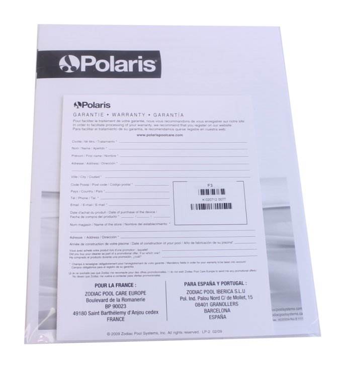POLARIS 380 Automatic InGround Swimming Pool Cleaner F3 Vac-Sweep - Open Box