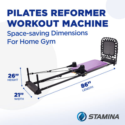 Stamina AeroPilates Reformer Plus Body Resistance Workout System (For Parts) - VMInnovations