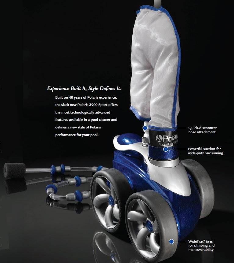 Polaris F6 3900 Sport Robotic Automatic Pressure In Ground Swimming Pool Vacuum