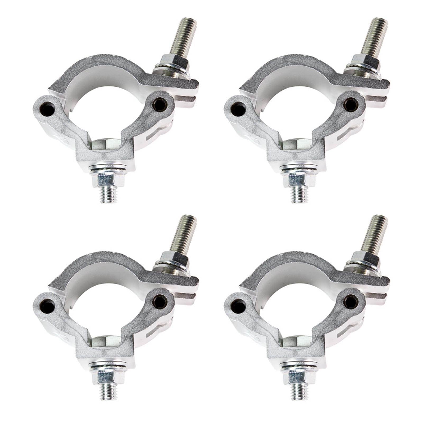 4 CHAUVET CLP-15 360° Wrap Around O-Clamp Truss Lighting Mounts | 600lb Capacity