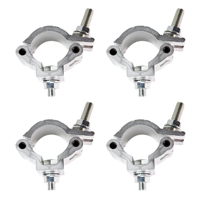 4 CHAUVET CLP-15 360° Wrap Around O-Clamp Truss Lighting Mounts | 600lb Capacity